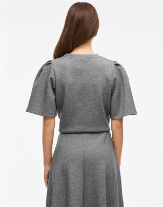 VIReflect O-Neck T-shirt - Medium Grey Melange